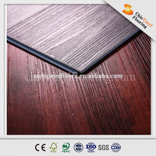 5mm waterproof and anti-slip wood grain vinyl flooring