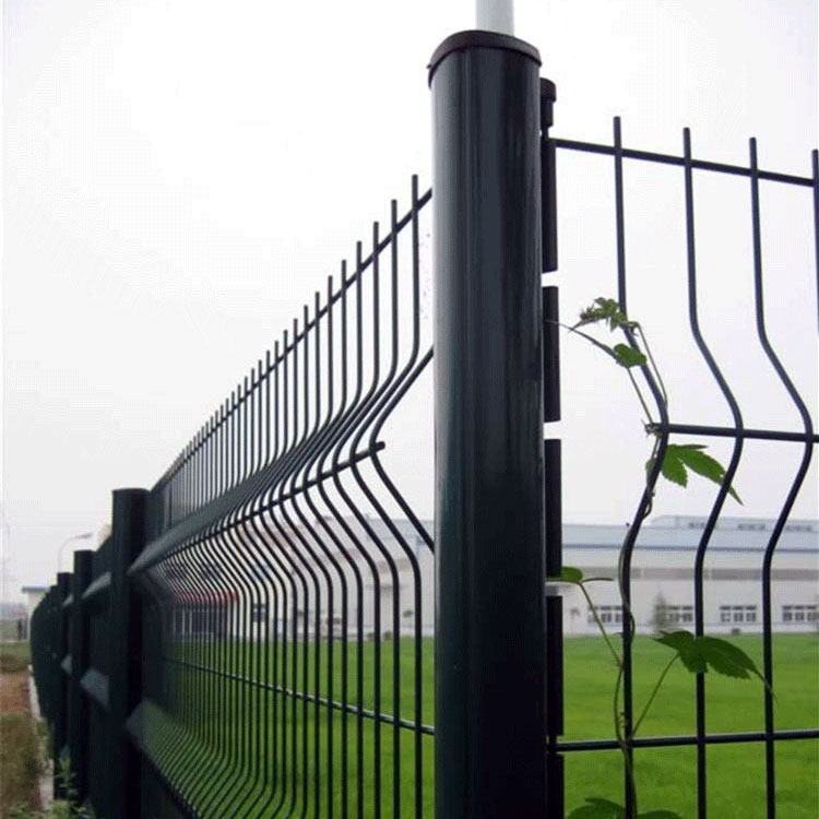 PVC coated galvanized wire 3d Curved Wire Mesh Fence