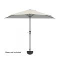 Outerlead 9 Foot Half Round Outdoor Patio Umbrella