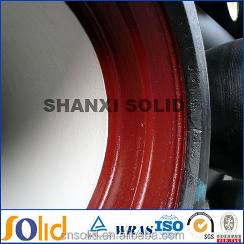 ISO 2531, EN545 , EN598 Zinc coating ductile iron pipes DN350