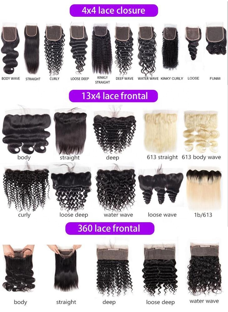 Cheap Wholesa Silky Thicky  9A 10A 12A Grade 1 donor 100% Virgin Brazilian Human Hair Bundles with Lace Closure for Black Women