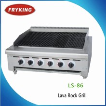6 Cook Ranges Commercial Ideal Lava Rock Grill