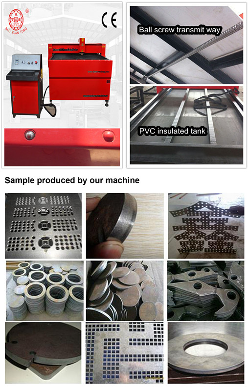 High Accuracy! CNC Plasma Cutting Machine Bdl-1312