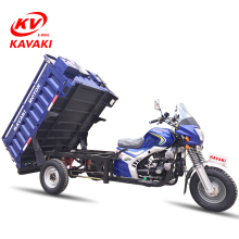 200cc Three Wheel Motorized Cargo Tricycle - Gasoline Powered