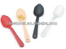 Plastic serving spoon and perferated serving spoon