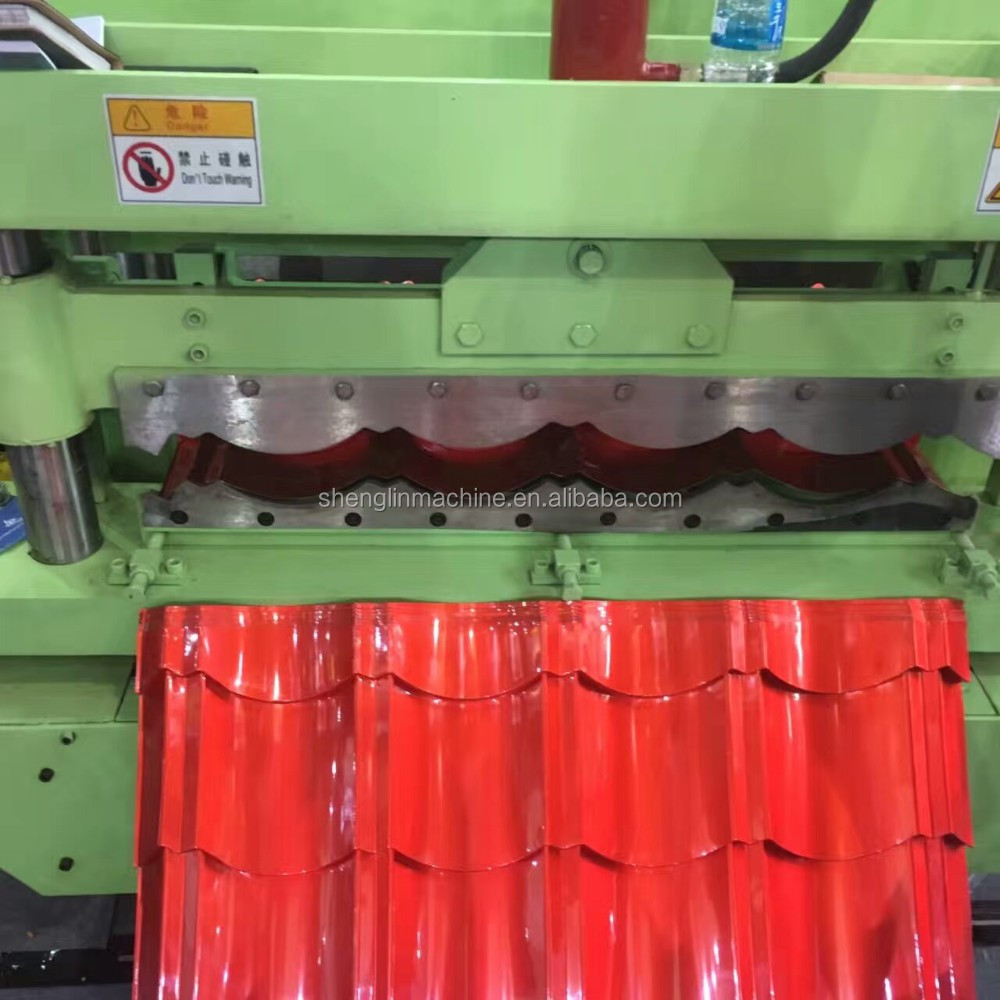 828 Step Tile Roofing Panel Making Roll Forming Machine Price