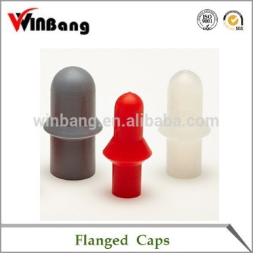 Heat Resisting Masking Silicone Rubber End Caps For Pipe