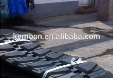 Constructional rubber crawler/ rubber track