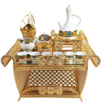 2024 Hot Sale Ethiopian Metal Coffee Table Set