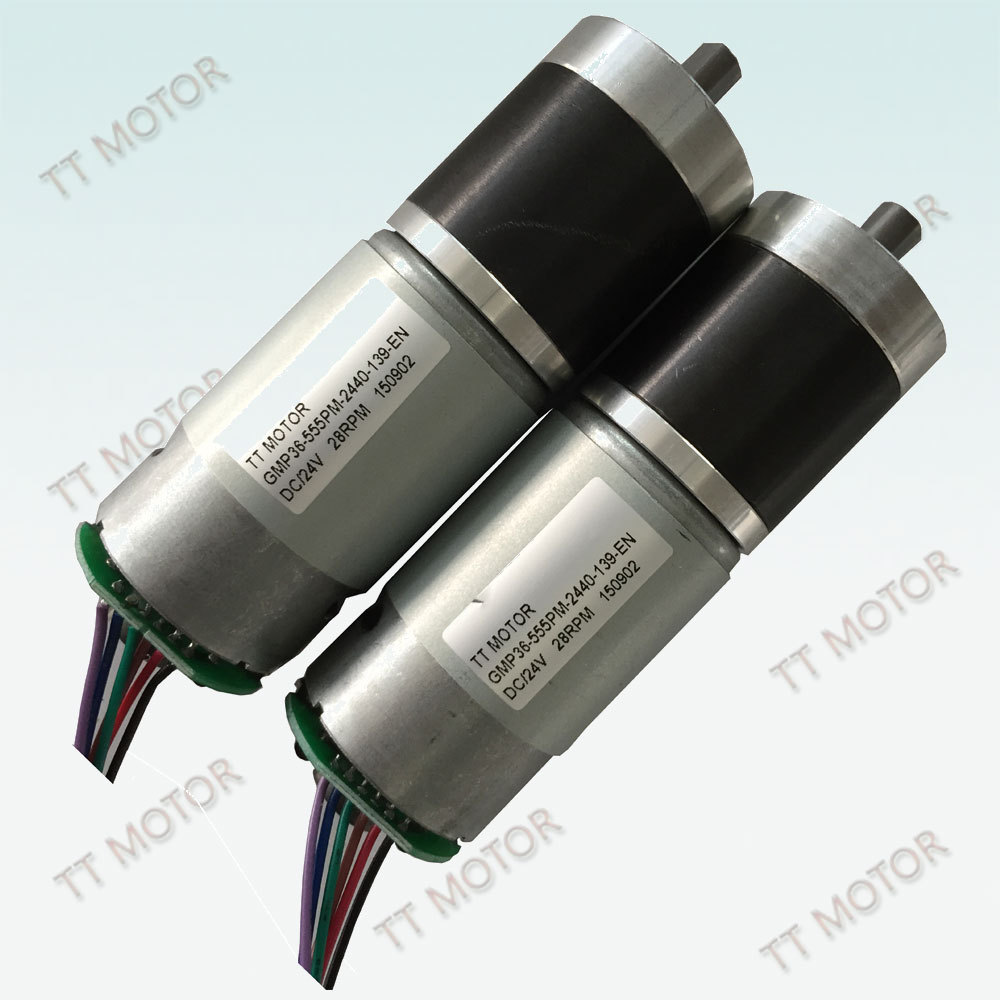 GMP36-555 New design for 2016 High quality 24v brush dc motor