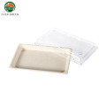 Takeaway Disposable Biodegradable Paper Sushi Box With Lids