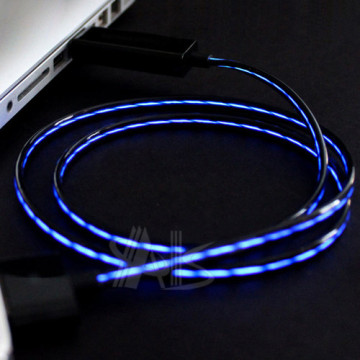 Visible Flash Lightning Cable USB