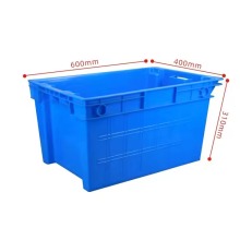 Nestable Stackable Plastic Crates for Transport