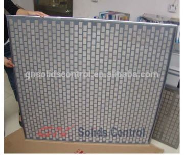 replaceable shaker screens for linear motion shale shaker