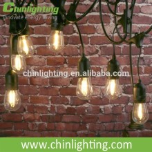 Hot sale Christmas season string lights IP65 Waterproof UL listed 33feet 30V E26 E27 Sockets LED String lights