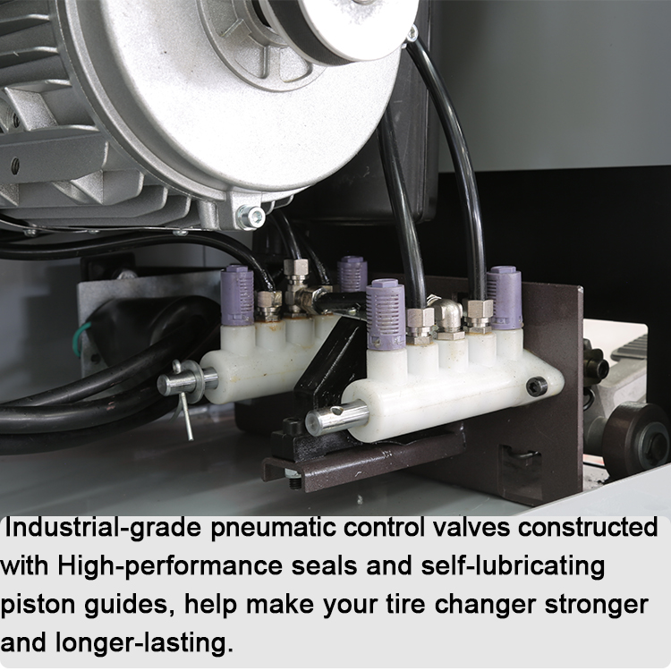 tire changer foot pedal valve