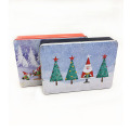Customized Rectangular Christmas Gift Iron Box