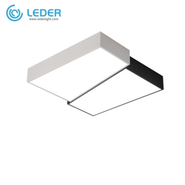 LEDER White Design Ceiling Lamp