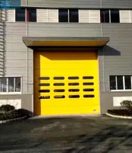 Rapid PVC Fabric Huge Stacking Roll Up Door