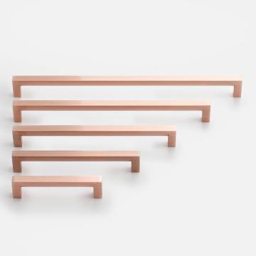 copper kitchen door handles Gold Wardrobe Door