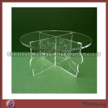 Flower Counter Flower Perspex Cupcake Stand Holder