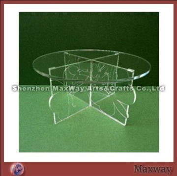 Flower Counter Flower Perspex Cupcake Stand Holder