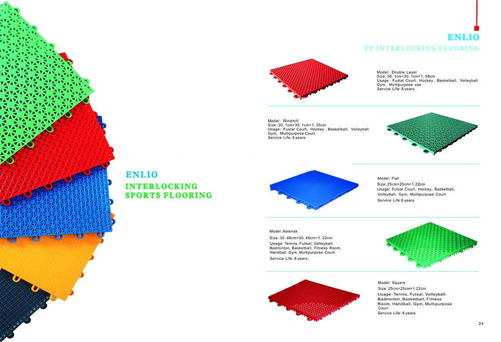 Specification Of Pp Kids Playground Floor