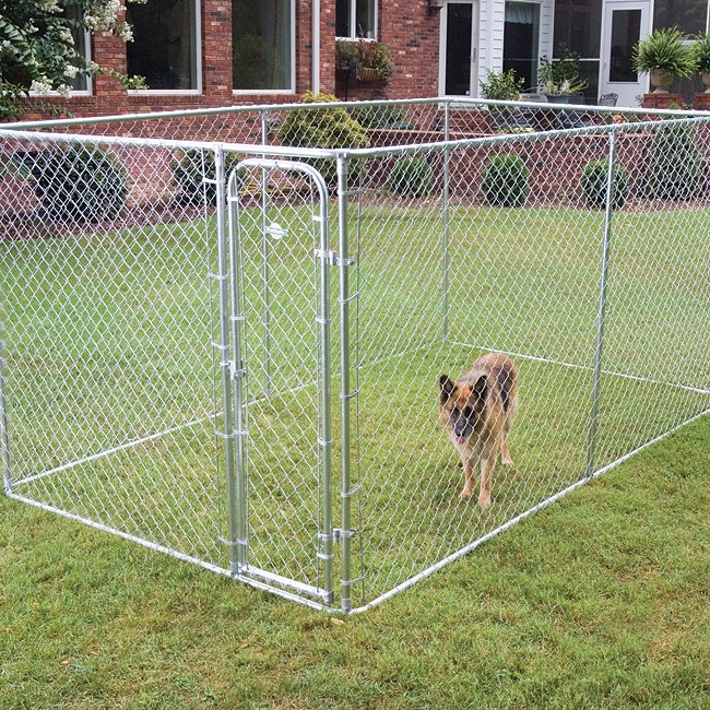 China High Quality metal dog cage 6' High run welded dog kennels and pet cage