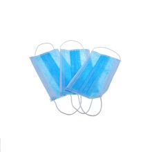 Disposable Face Masks with Elastic Ear Loop 3 Ply Soft & Comfortable Filter Safety Mask for Dust, Bacteria Protection