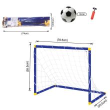 Portable Kids Football Set: Enjoy Outdoor Fun with a Soccer Shooting Net and Ball