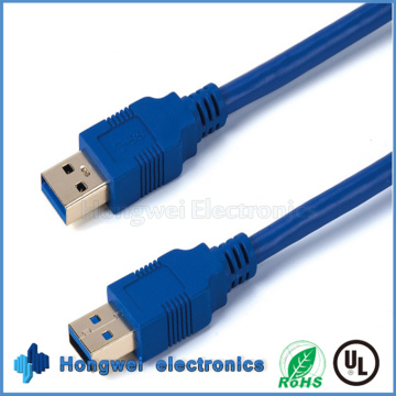 USB 3.0 Cable de um macho para um cabo de extensão de cabo macho