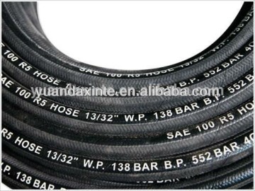 Hebei SAE100 R5 hydraulic hose /wire braided rubber hose