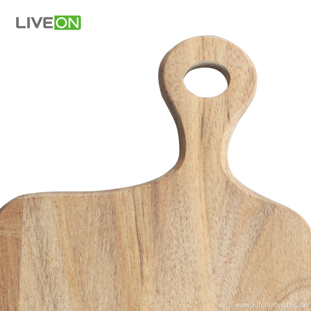 2pcs Solid Wooden Chopping Board Set