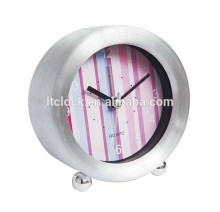 Metal table clock