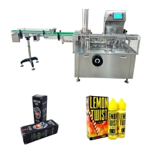 Automatic Hemp Oil Tincture Bottling and Cartoning Machine