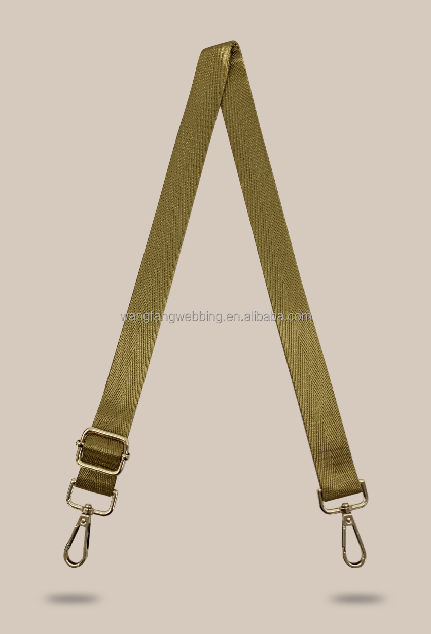 Herringbone Nylon Webbing Wholesale Shoulder Strap Optional Webbing Bag Nylon Webbing Strap