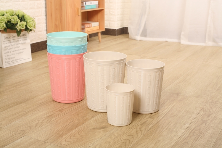 Customized Pp Household Plastic Trash Cans Garbages Hanging Garbage Bins Trash Can