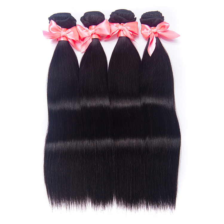 Wholesale 10A Grade Thick Malaysian 100% Unprocessed Wholesale Price Straight Weave Human Hair Extension Bundles