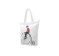 Bolso de bolso blanco de regalo de amor de bicicleta con mango