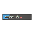 POE -Schalter 10/100 Mbit/s Schnellschalter Dip -Switch