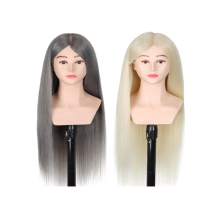 Wholesale 100% Human Hair Wigs with Mannequin Head and Shoulders for Perm Training