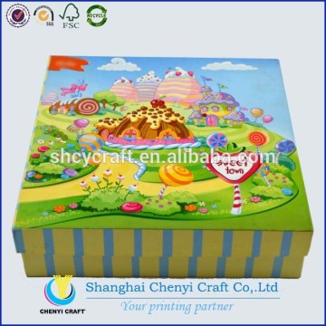 building 3d paper model puzzle printing factory