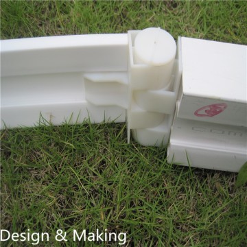 Plastic concrete formwork