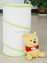 100%Cotton Pop up Hamper or Kids Laundry Baskets Pop up Laundry Basket