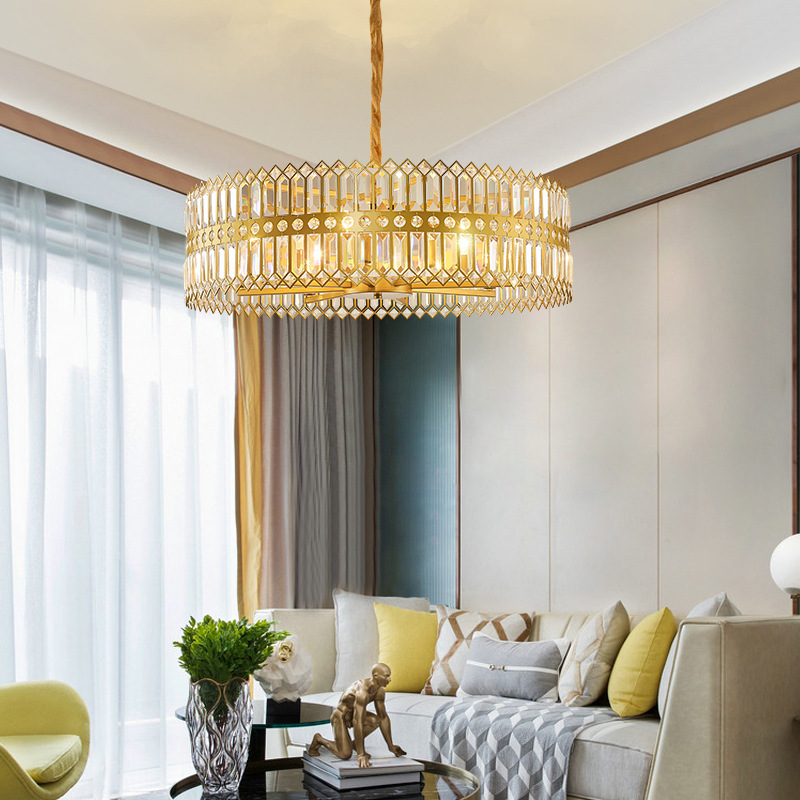 Globe Crystal Pendant ChandelierofApplication Gold Chandelier