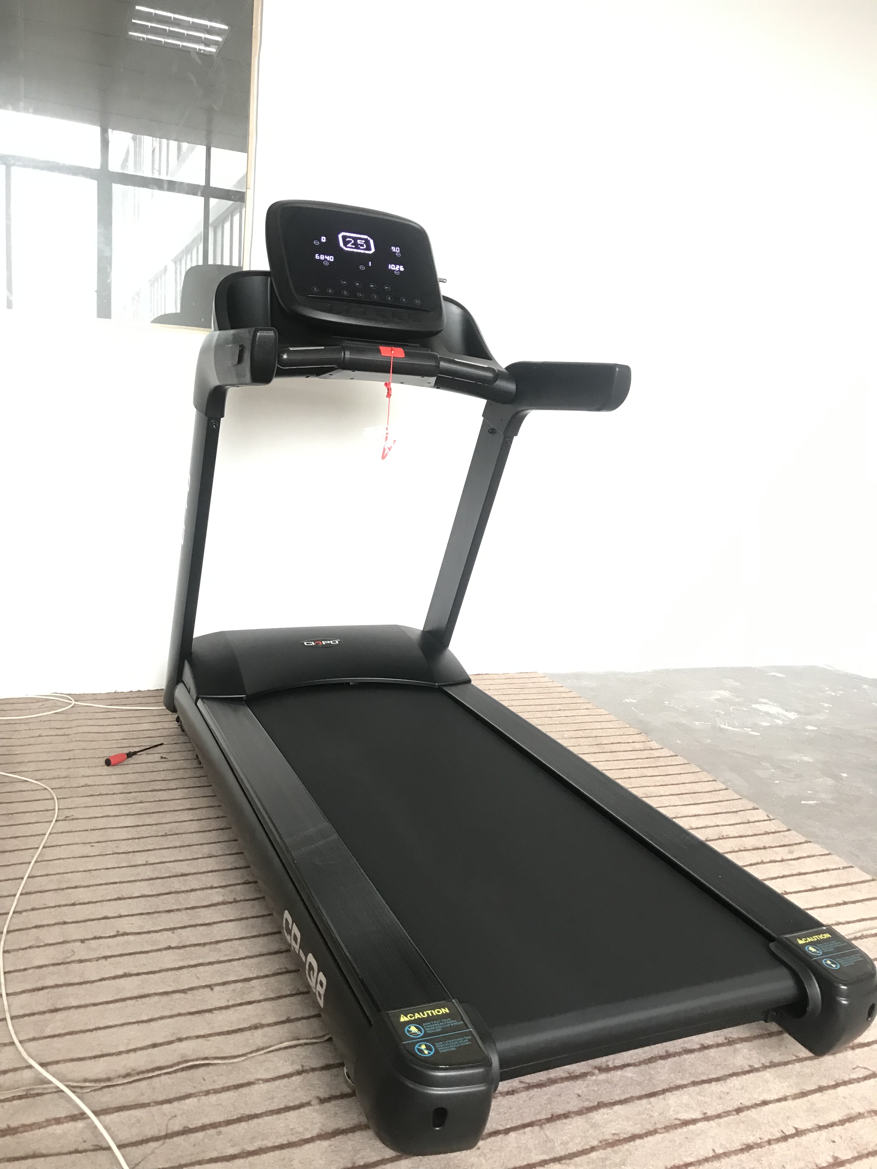 2020 Ciapo new design treadmill gym equipment Commercial treadmill 22% motorized incline CP-Q8 5.5HP