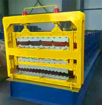 three layer roofing sheet forming machine