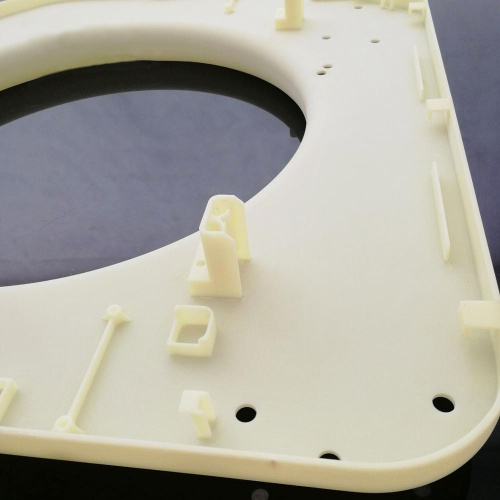 Usinage 3D CNC de prototype en plastique de boîtier de climatisation