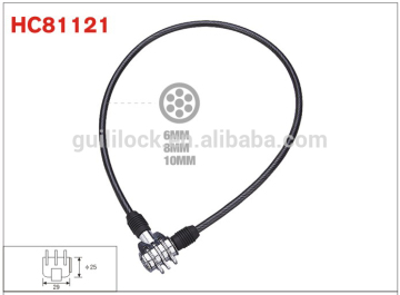 HC81121 cute number 3 digit combination lock