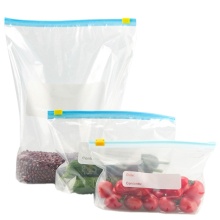 China Zipper with Slider Ziplock Food Packing Pouches for Sale